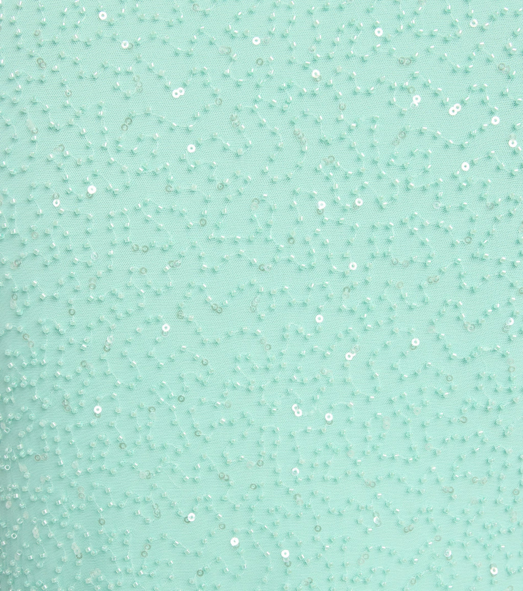 Meara Beaded Sequin Mermaid Formal Dress