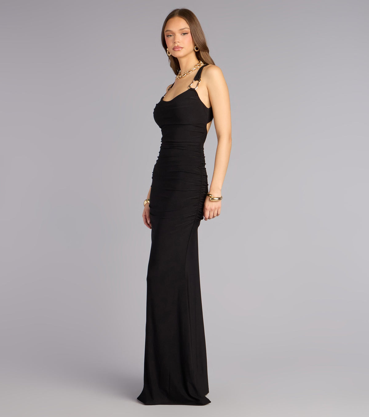 Mallory Open Back Mermaid Formal Dress
