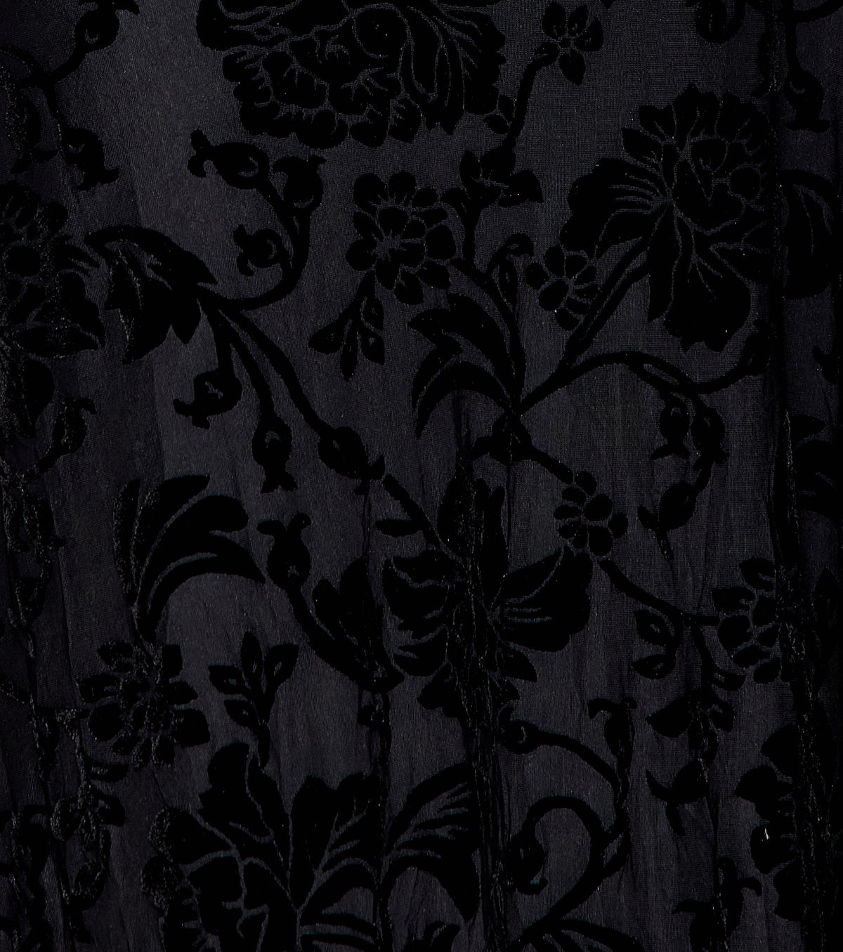 Aileen Floral Velvet Burnout Mermaid Dress
