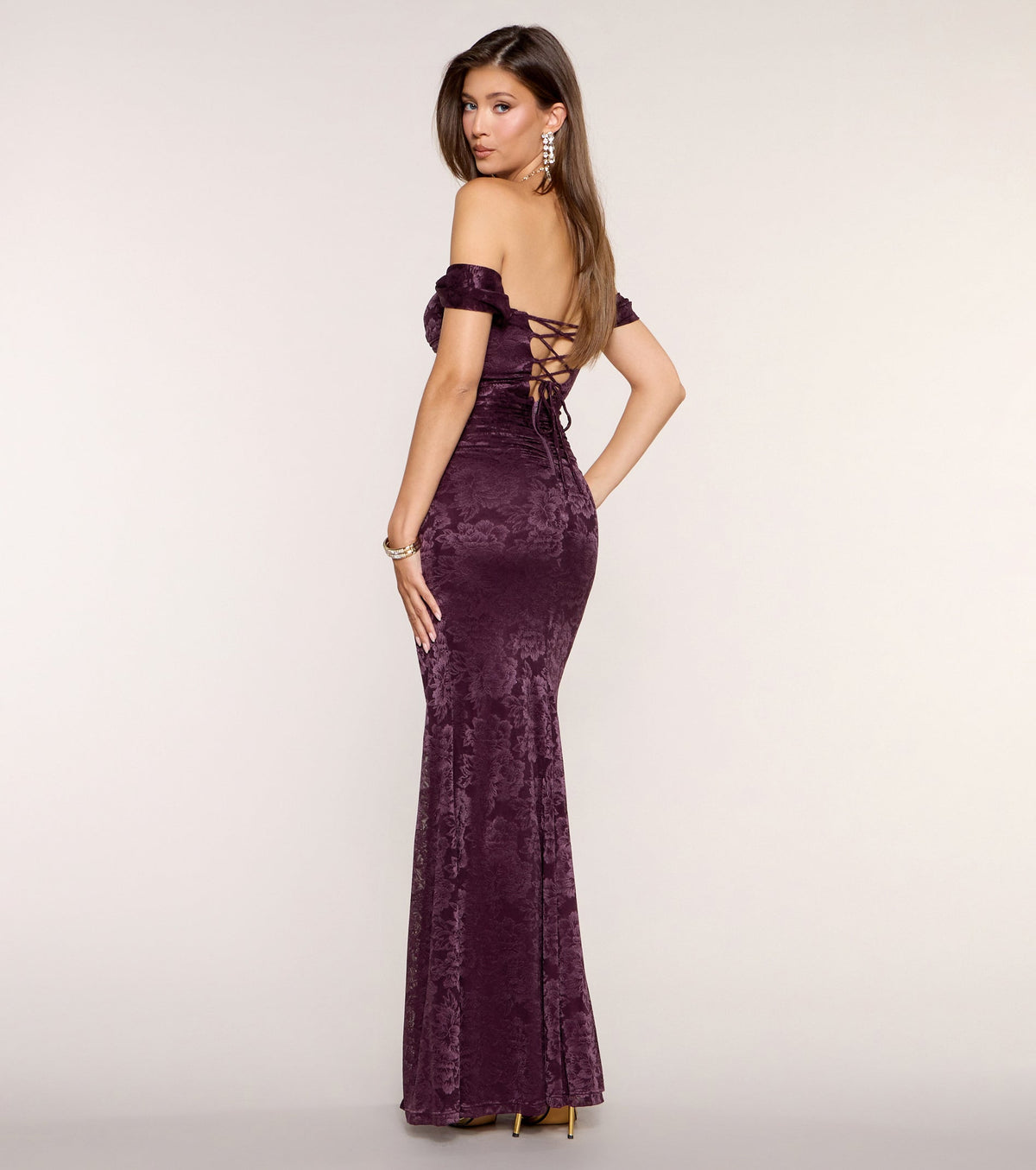 Saskia Sweetheart Lace Up Mermaid Formal Dress