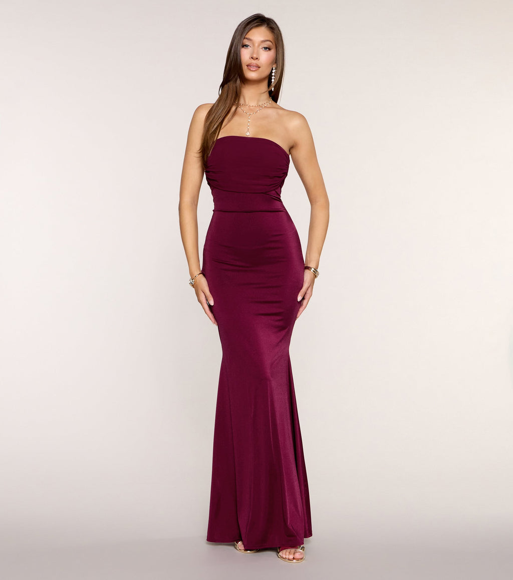 Laurel Tie-Back Mermaid Formal Dress
