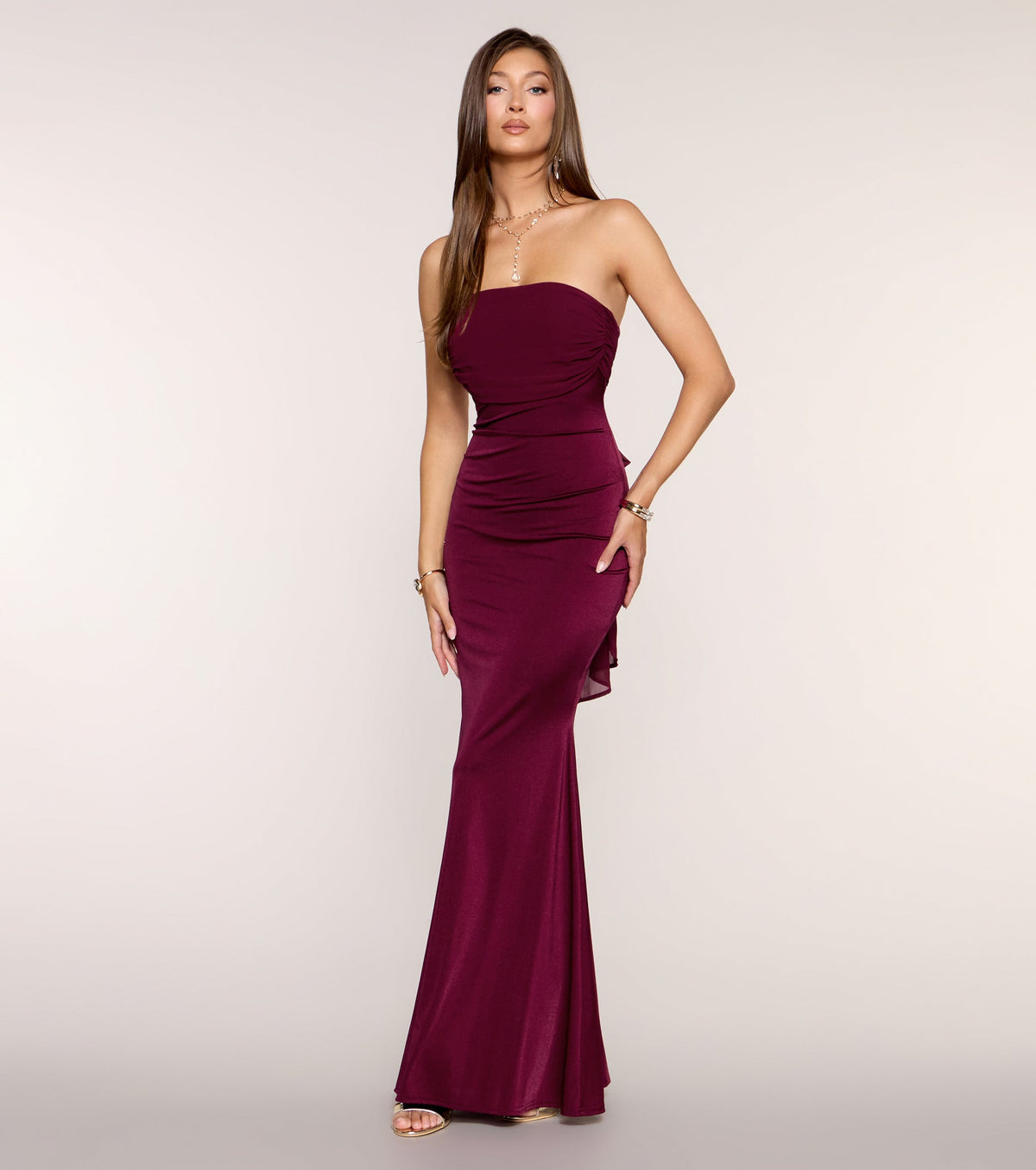 Laurel Tie-Back Mermaid Formal Dress