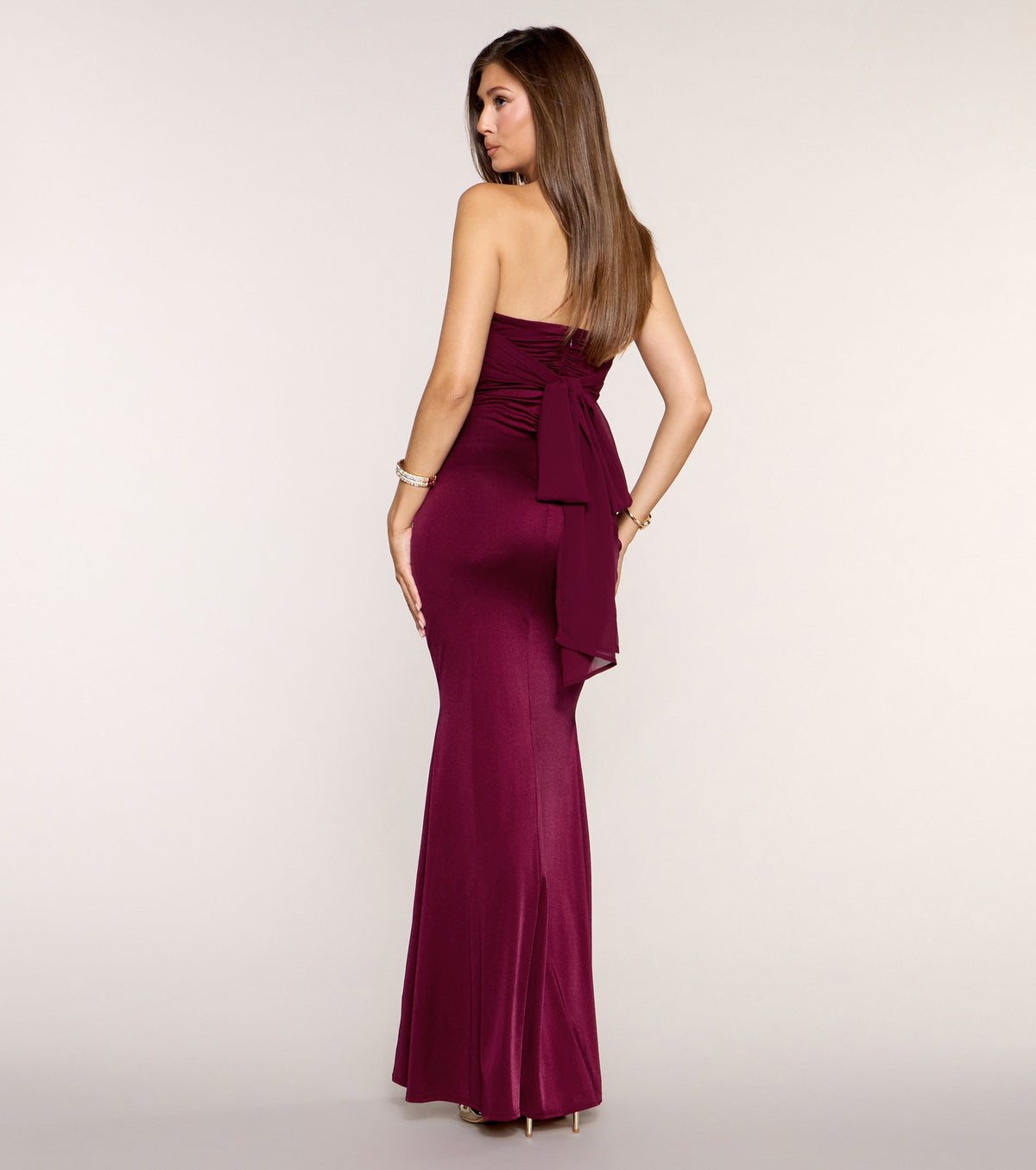 Laurel Tie-Back Mermaid Formal Dress