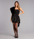 Dramatic Allure Bodycon Mini Dress