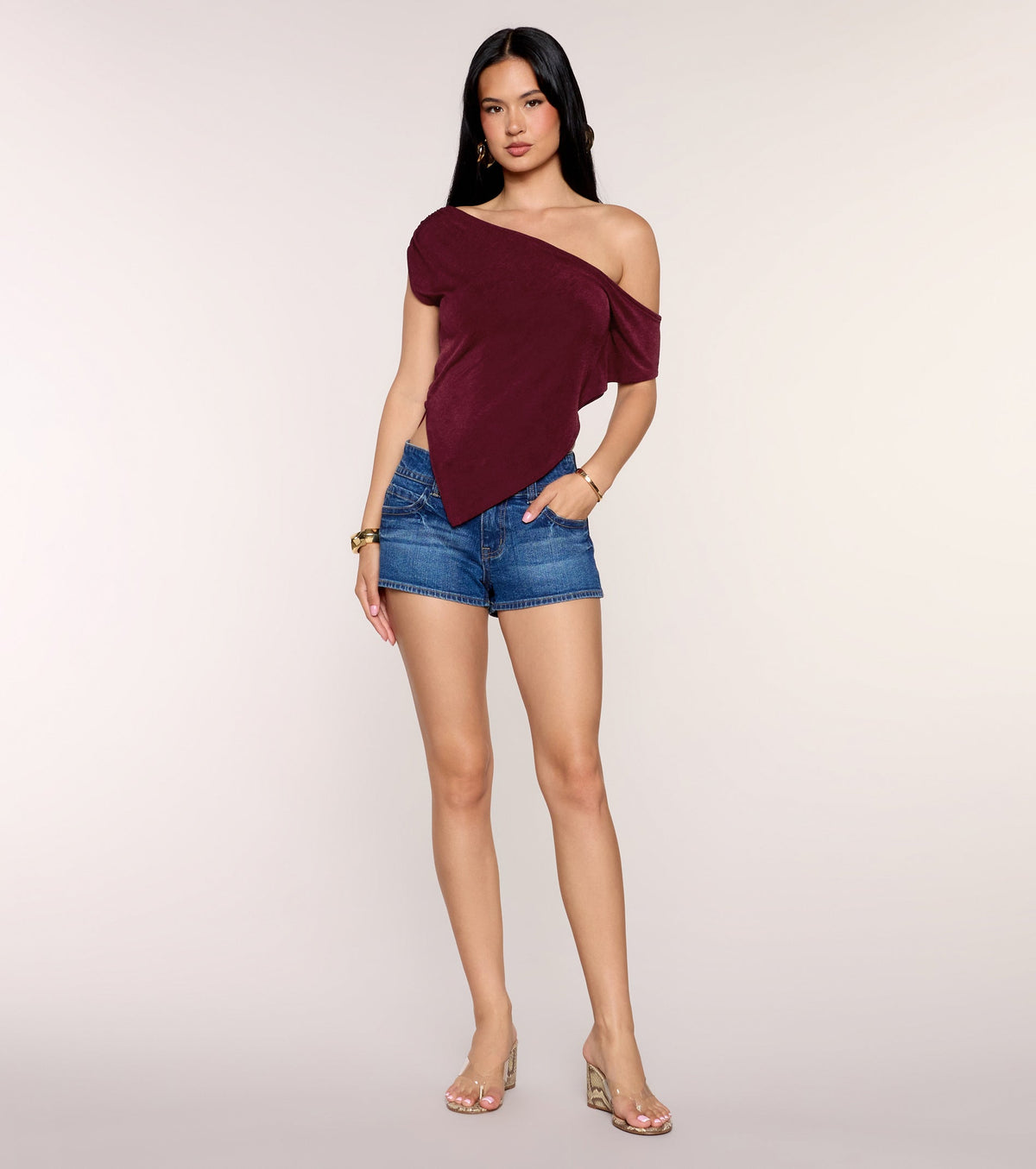 Effortlessly Yours Slinky Knit Poncho
