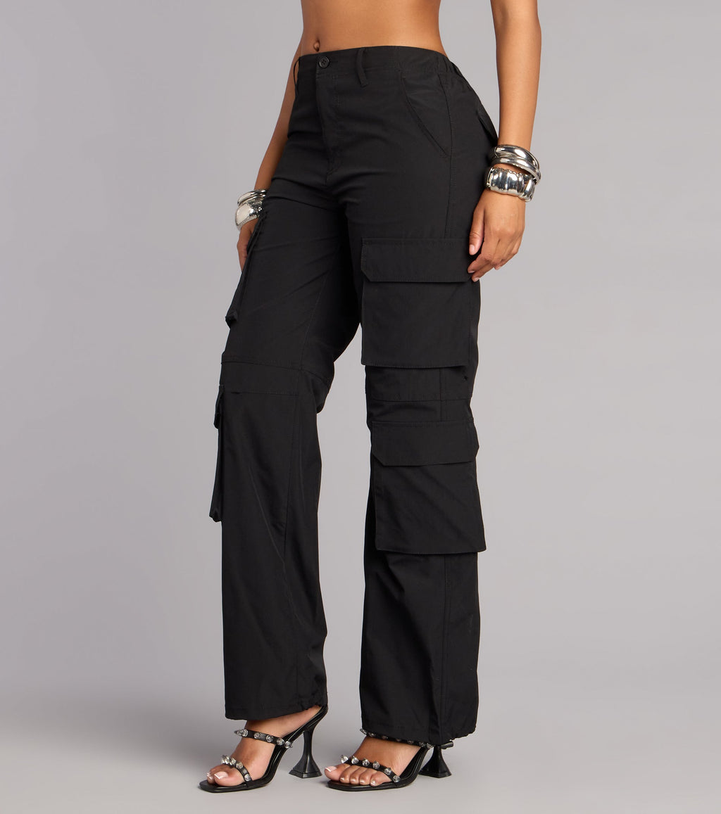 Out For The Day High-Rise Cargo Pants