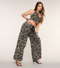 She's Bold Camo Relaxed Fit Joggers