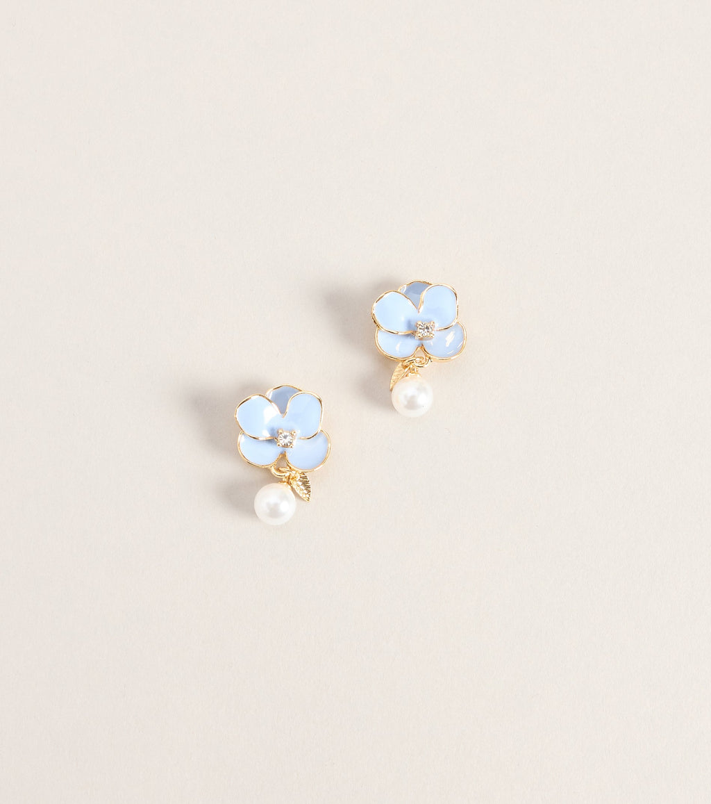 Petal Please Flower Drop Earrings