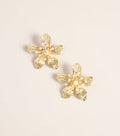 Bloom Theory Pearl Flower Earrings