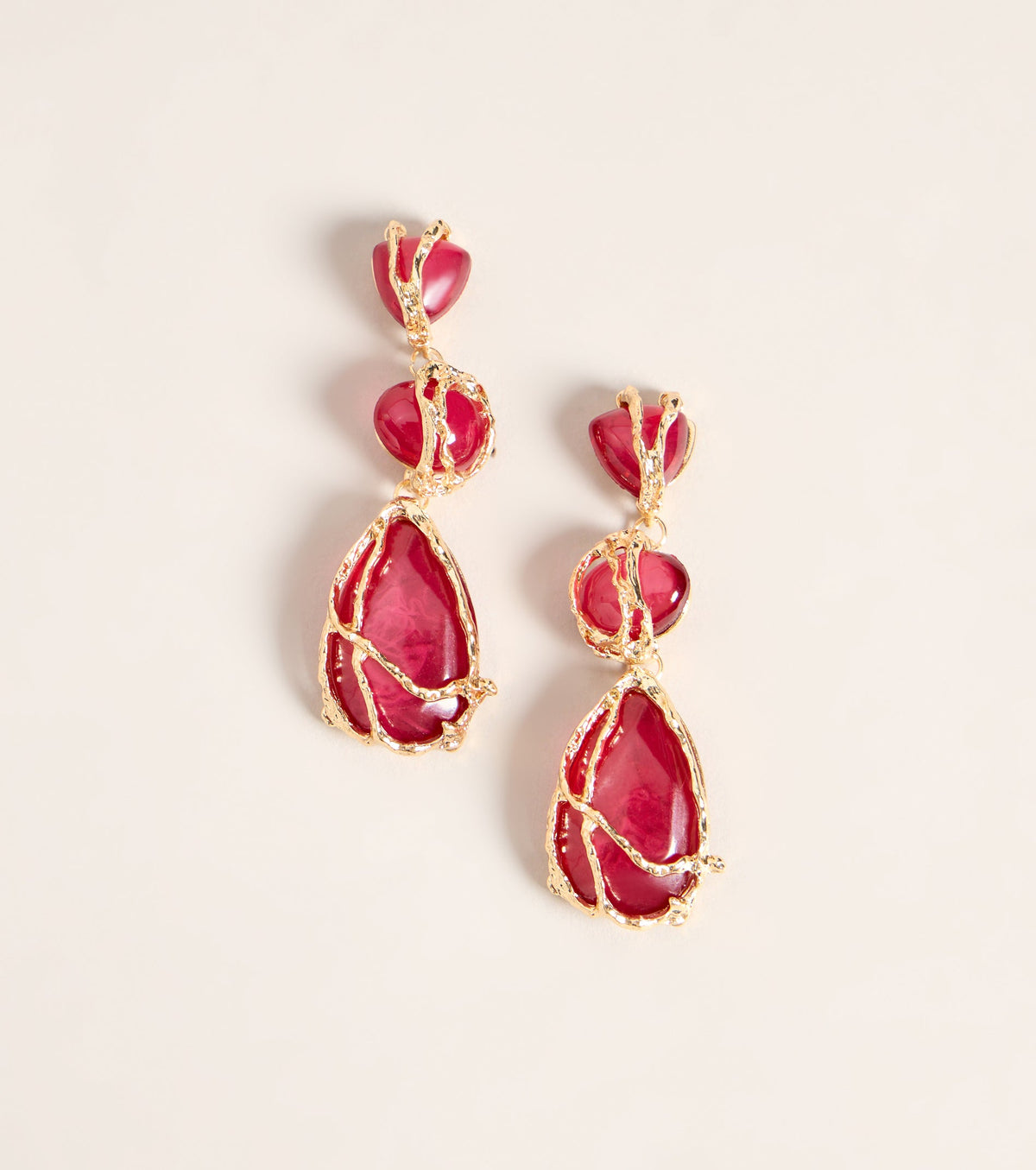 Wrapped Up Sculpted Drop Earrings