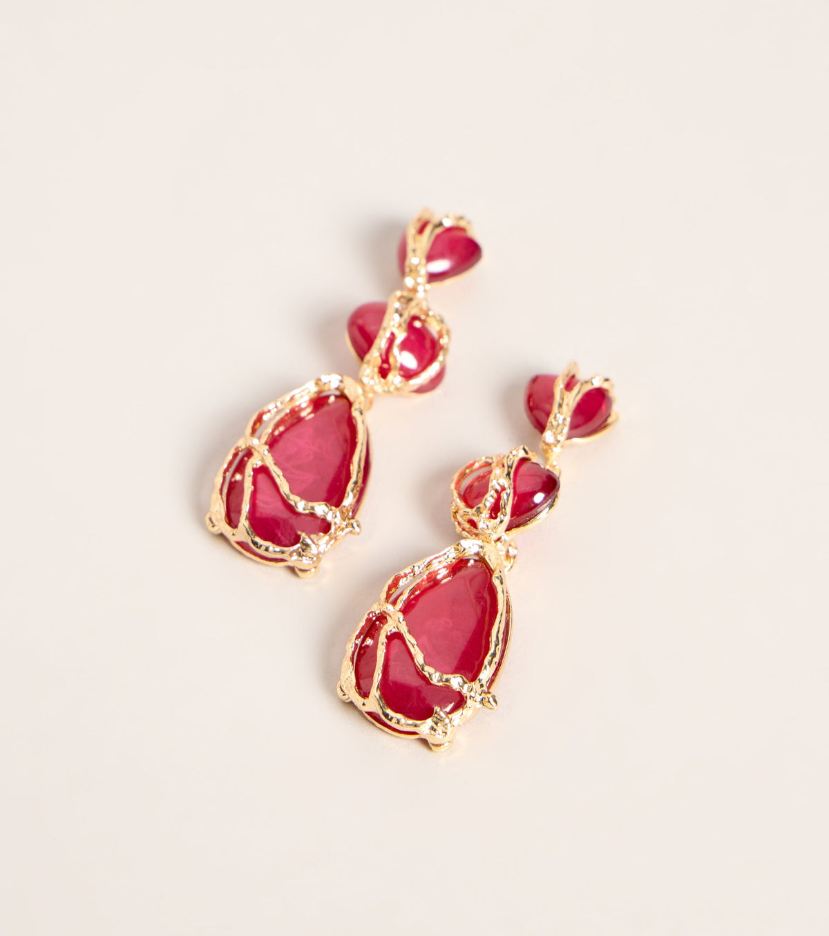 Wrapped Up Sculpted Drop Earrings