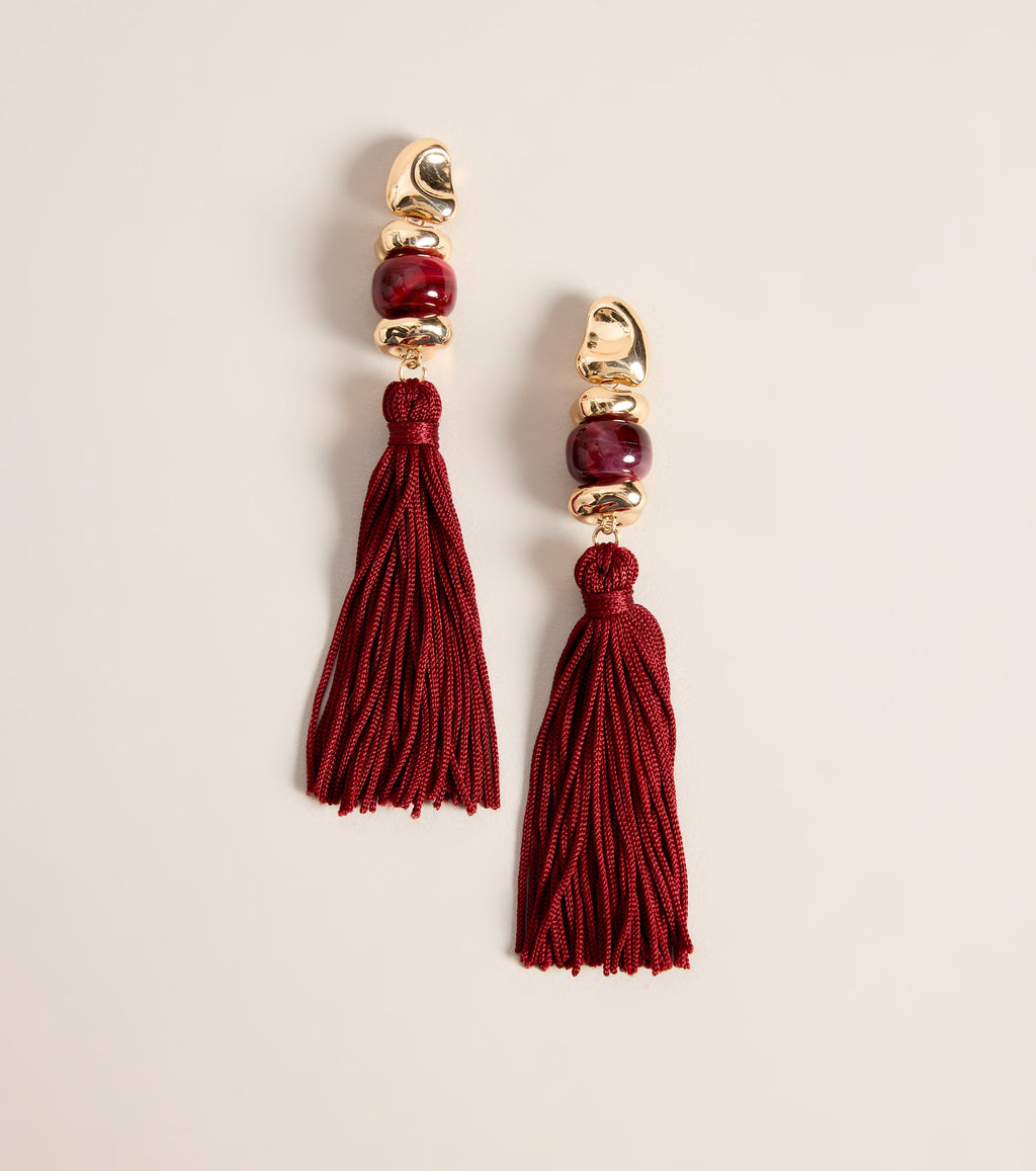 Fringe Appeal Tassel Earrings