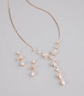 Garden Gala Cubic Zirconia Jewelry Set