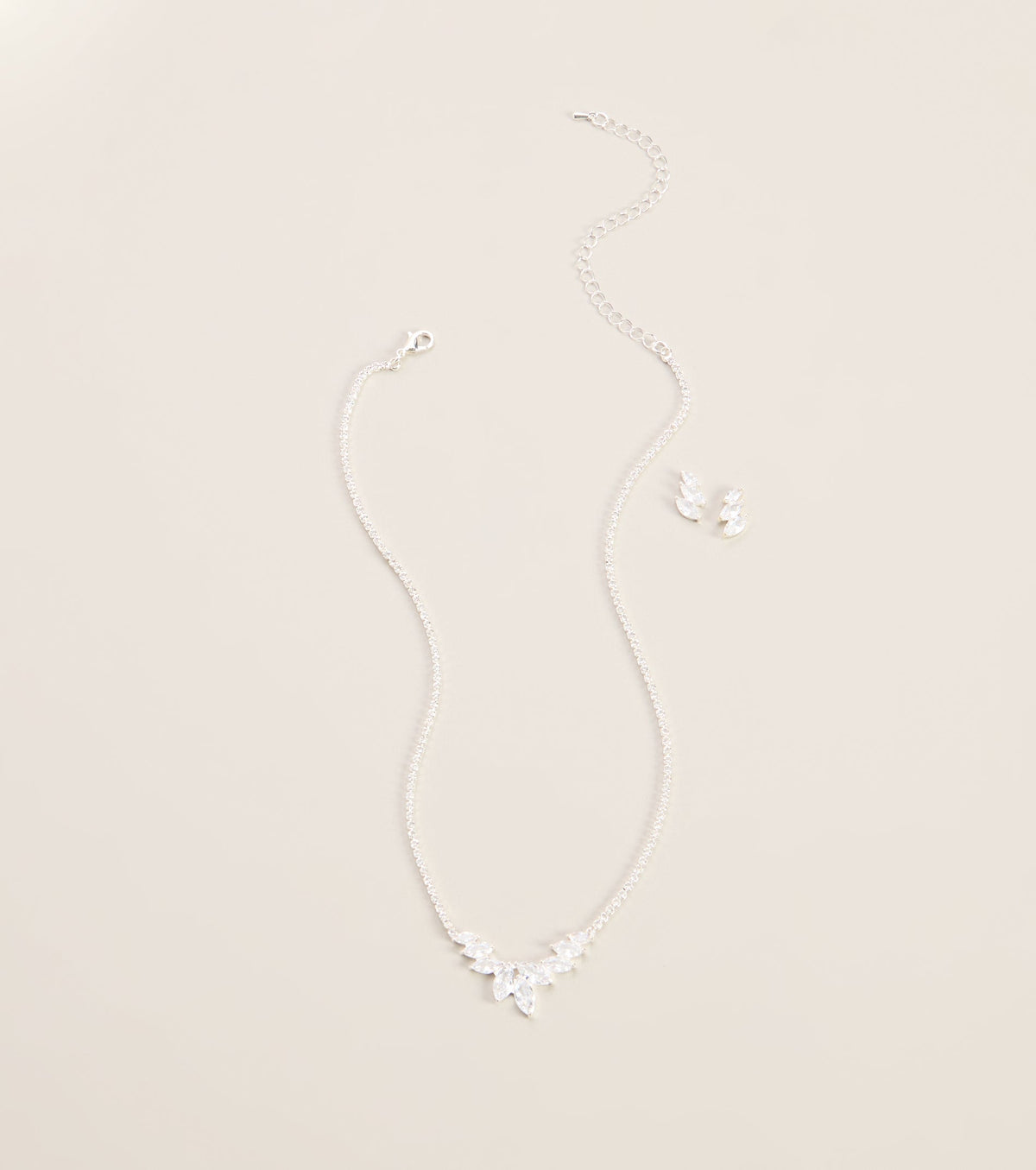 Nature Of Glam Cubic Zirconia Jewelry Set