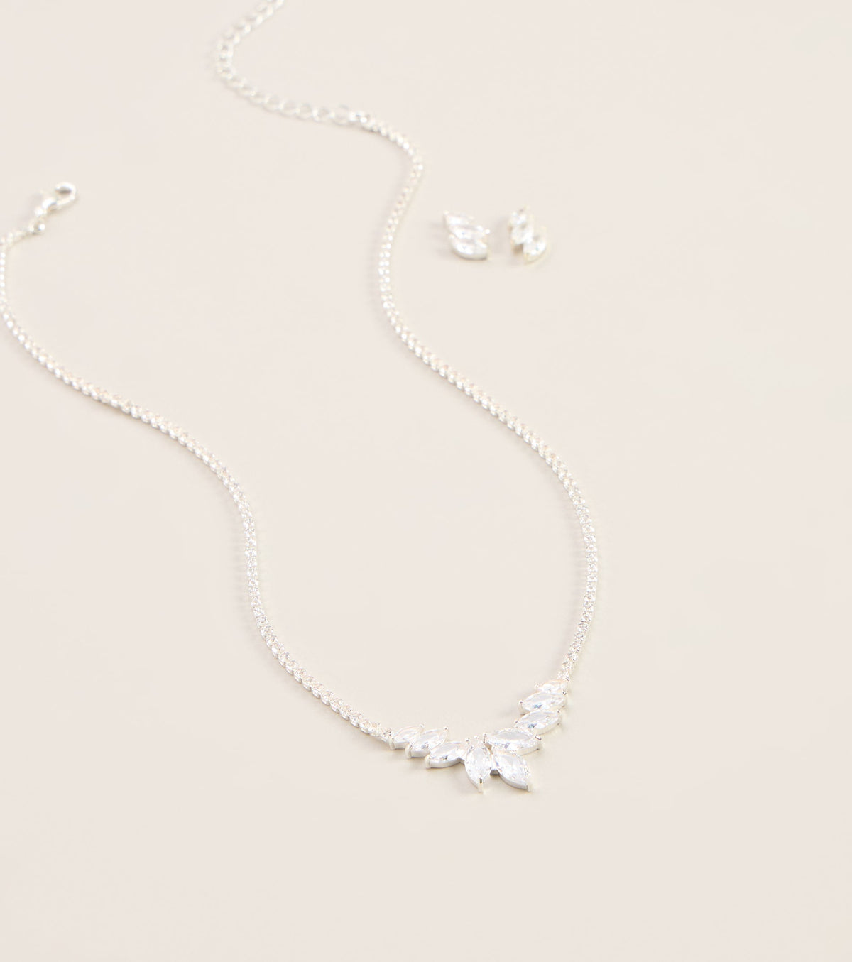 Nature Of Glam Cubic Zirconia Jewelry Set