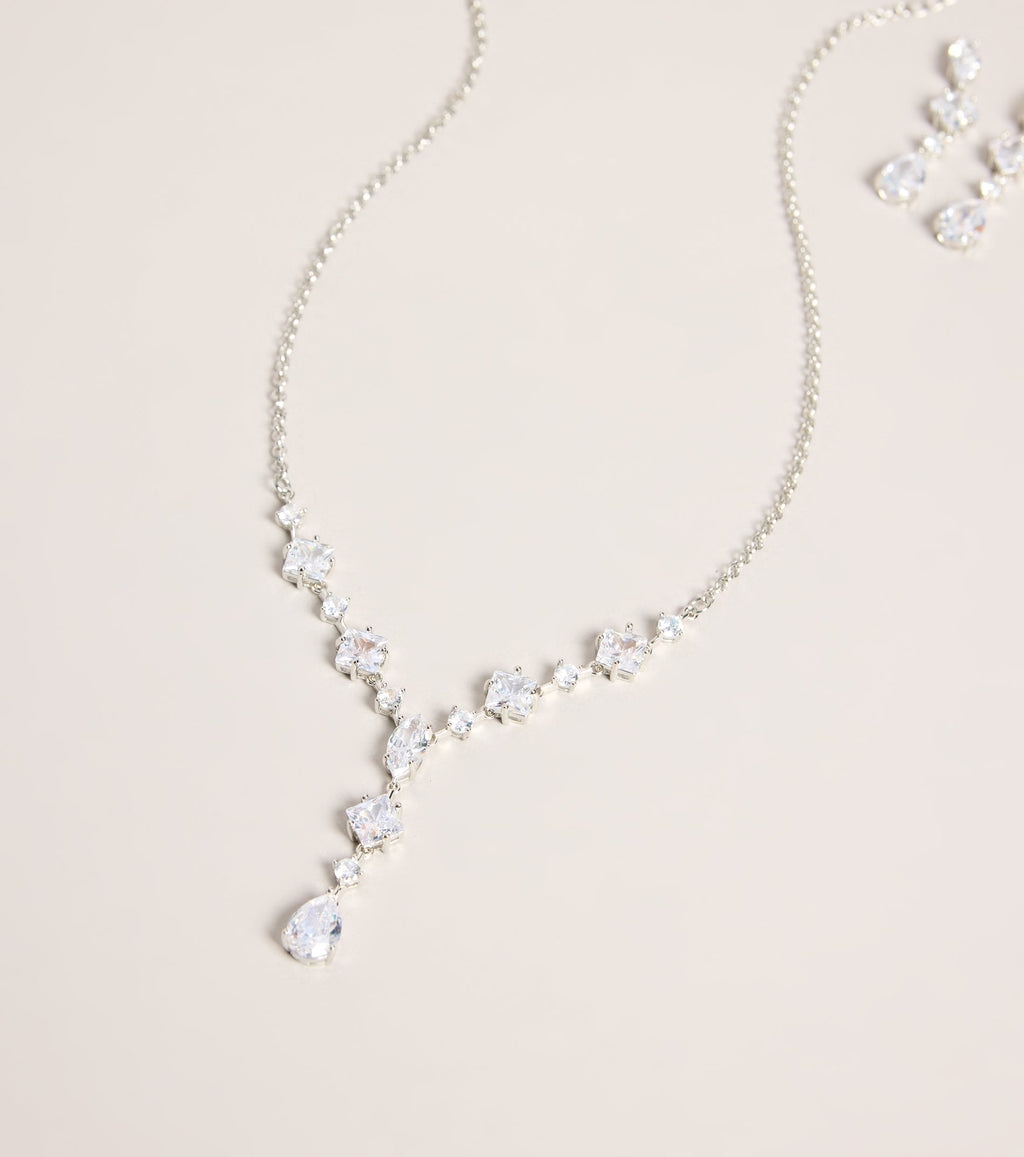 Polished Grace Rhinestone Jewelry Set