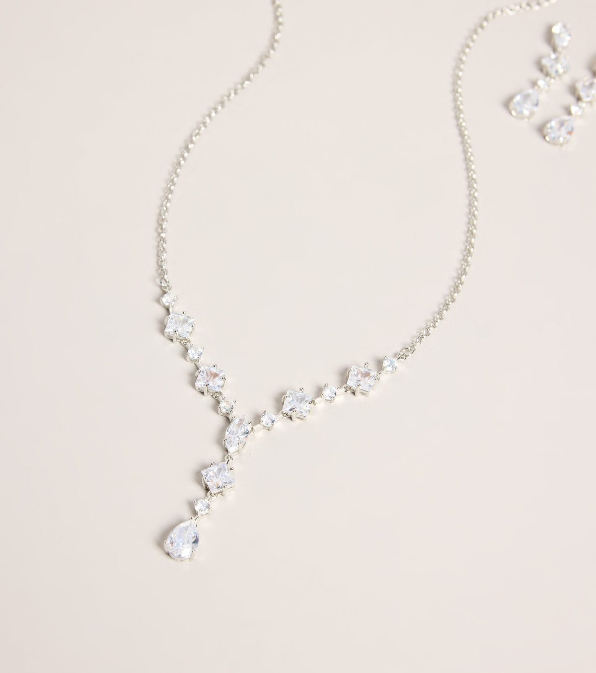 Polished Grace Rhinestone Jewelry Set