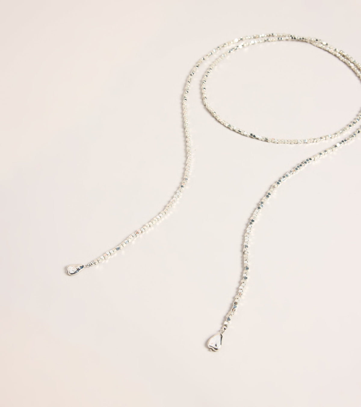 Wrap It Up Beaded Lariat Necklace