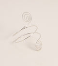 Wrapped Up Spiral Arm Cuff