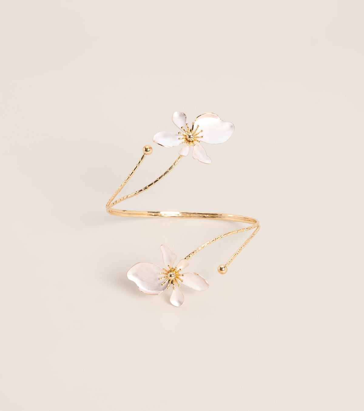 Petal Play Floral Wrap Arm Cuff