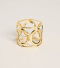 Looped In Statement Circle Link Cuff