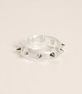 Point Made Studded Acrylic Bangle