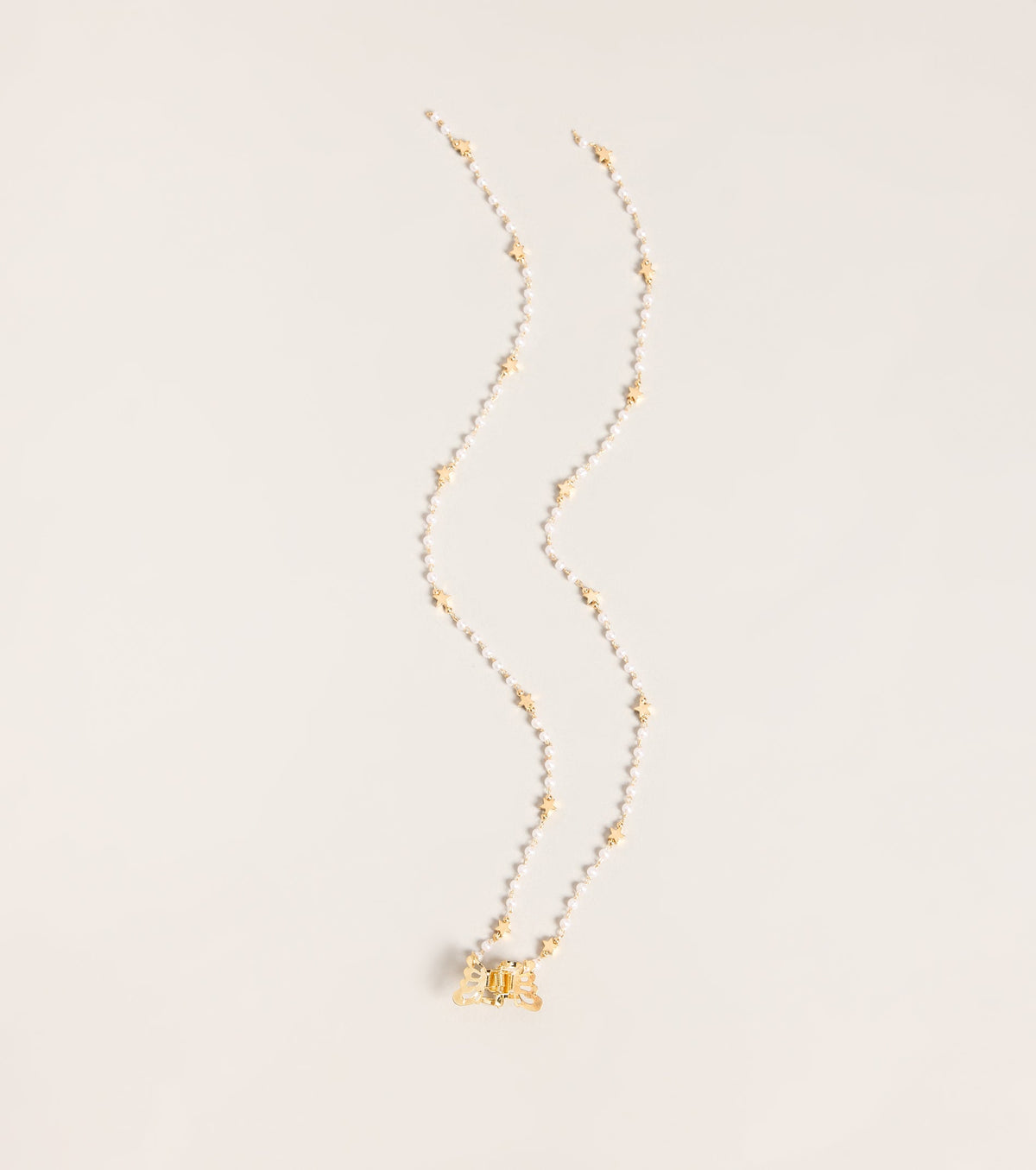 Wish Upon It Pearl Star Hair Clip