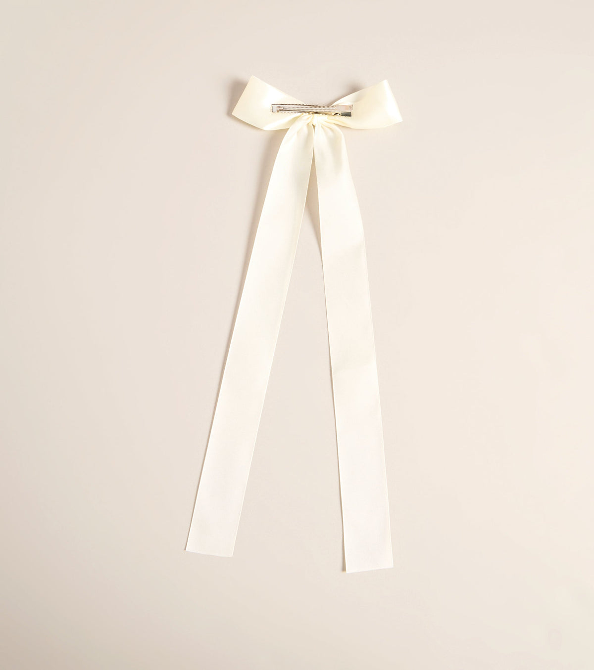 Tied With Intention Satin Bow Hair Clip