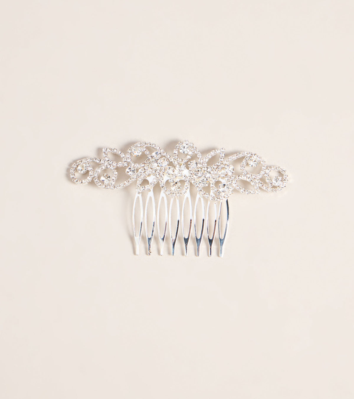 Crystal Garden Rhinestone Hair Comb