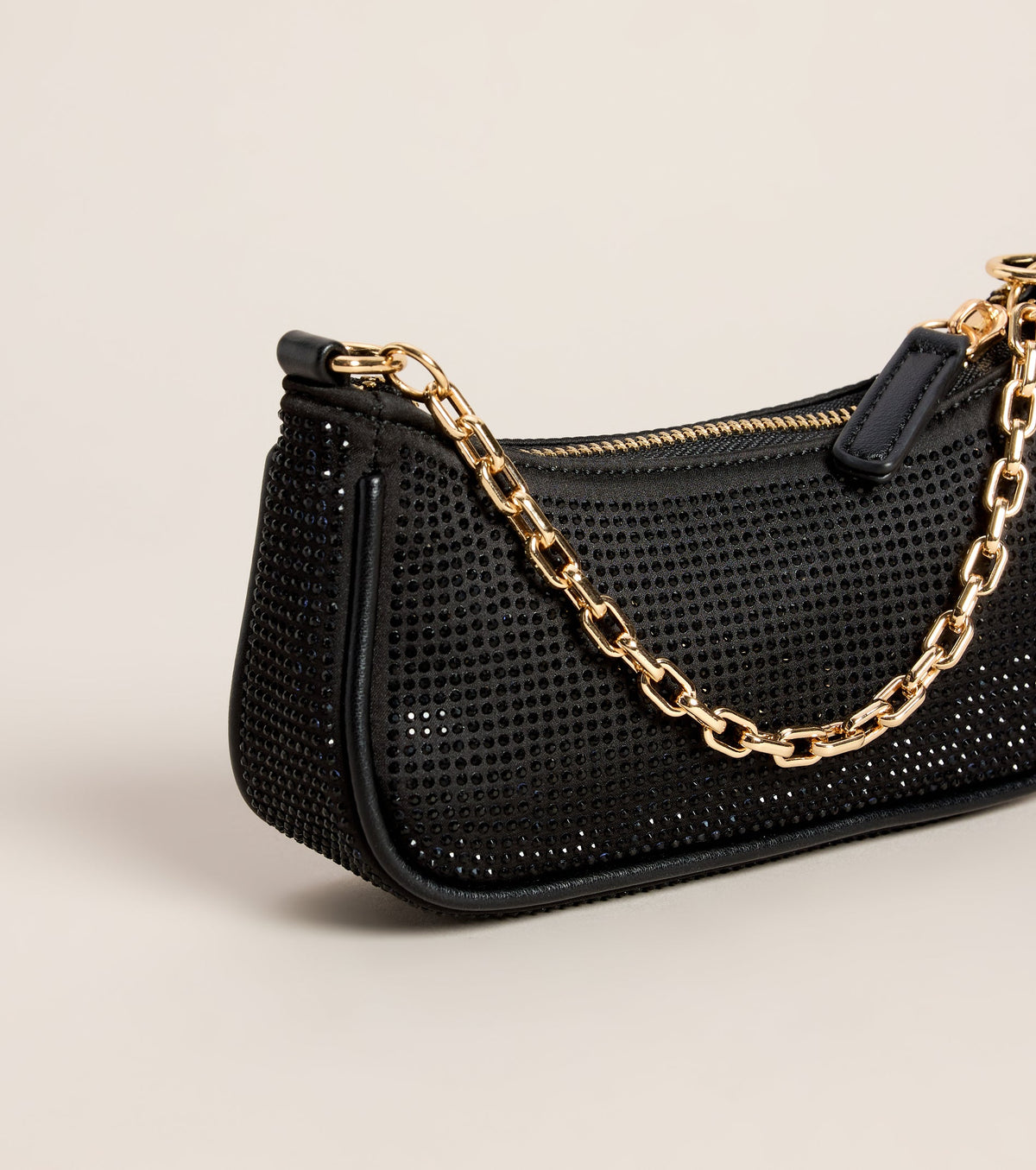 Midnight Plans Rhinestone Micro Bag