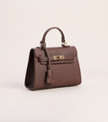 Little Luxe Twist Lock Mini Satchel Bag