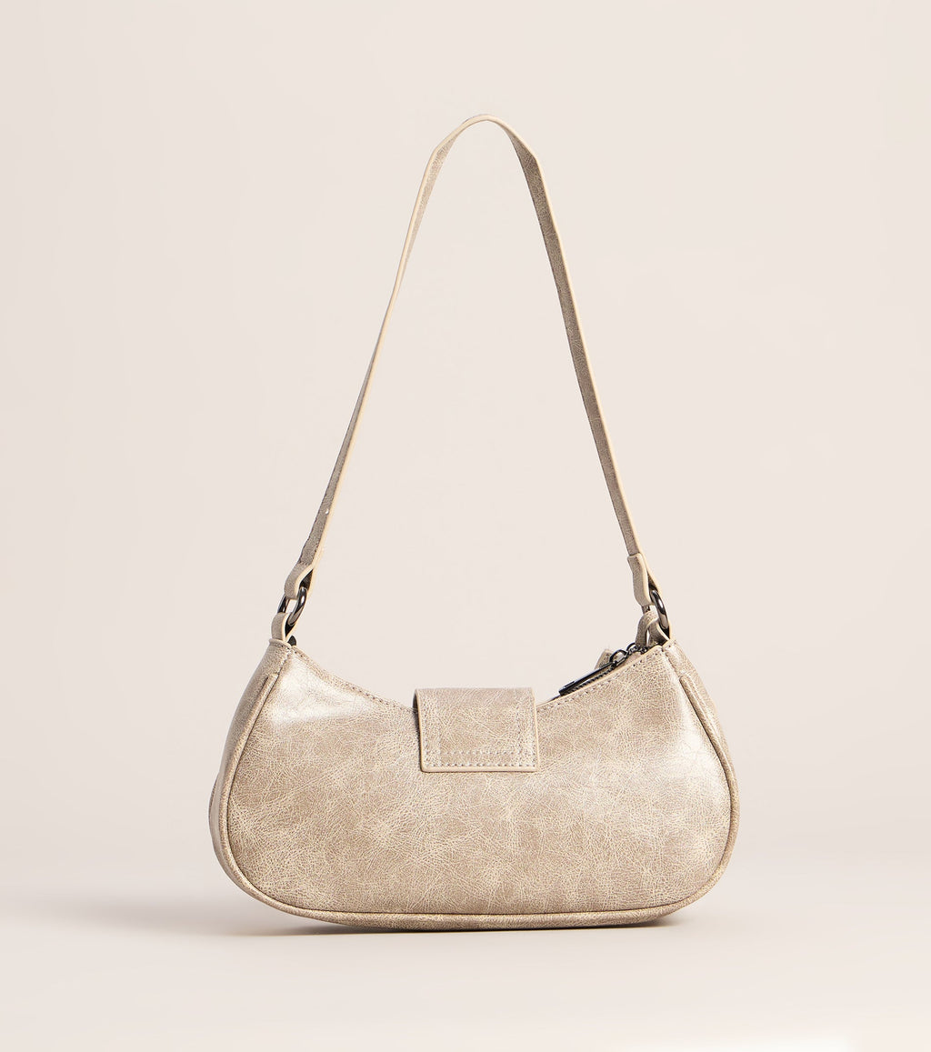 High Rating Buckle Strap Shoulder Bag