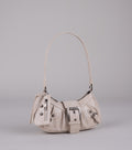 High Rating Buckle Strap Shoulder Bag