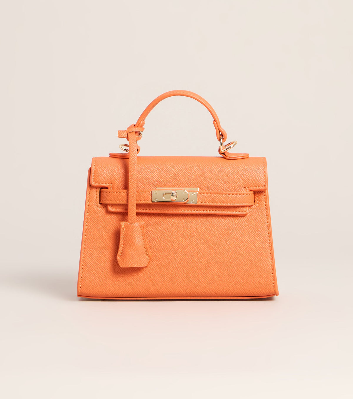Little Luxe Twist Lock Mini Satchel Bag