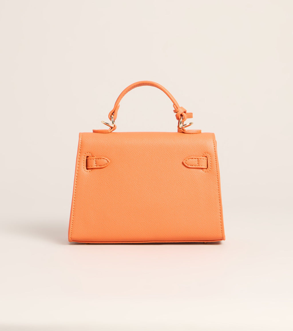 Little Luxe Twist Lock Mini Satchel Bag