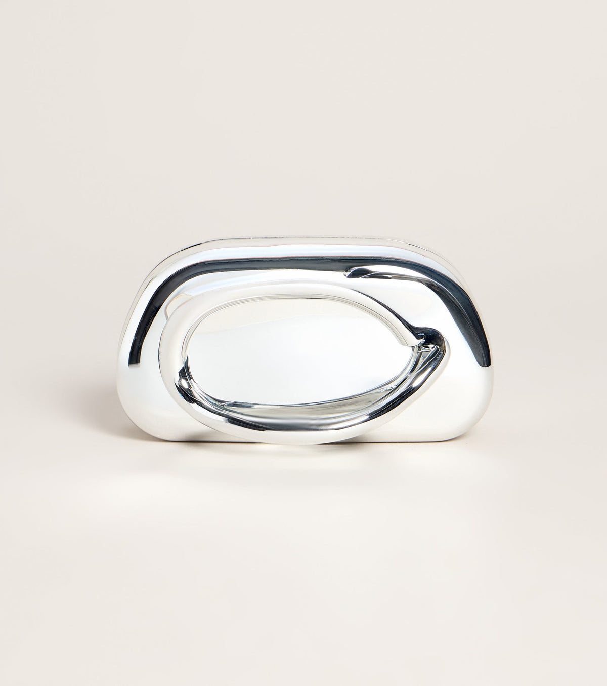 Finishing Touches Metallic Clutch Bag