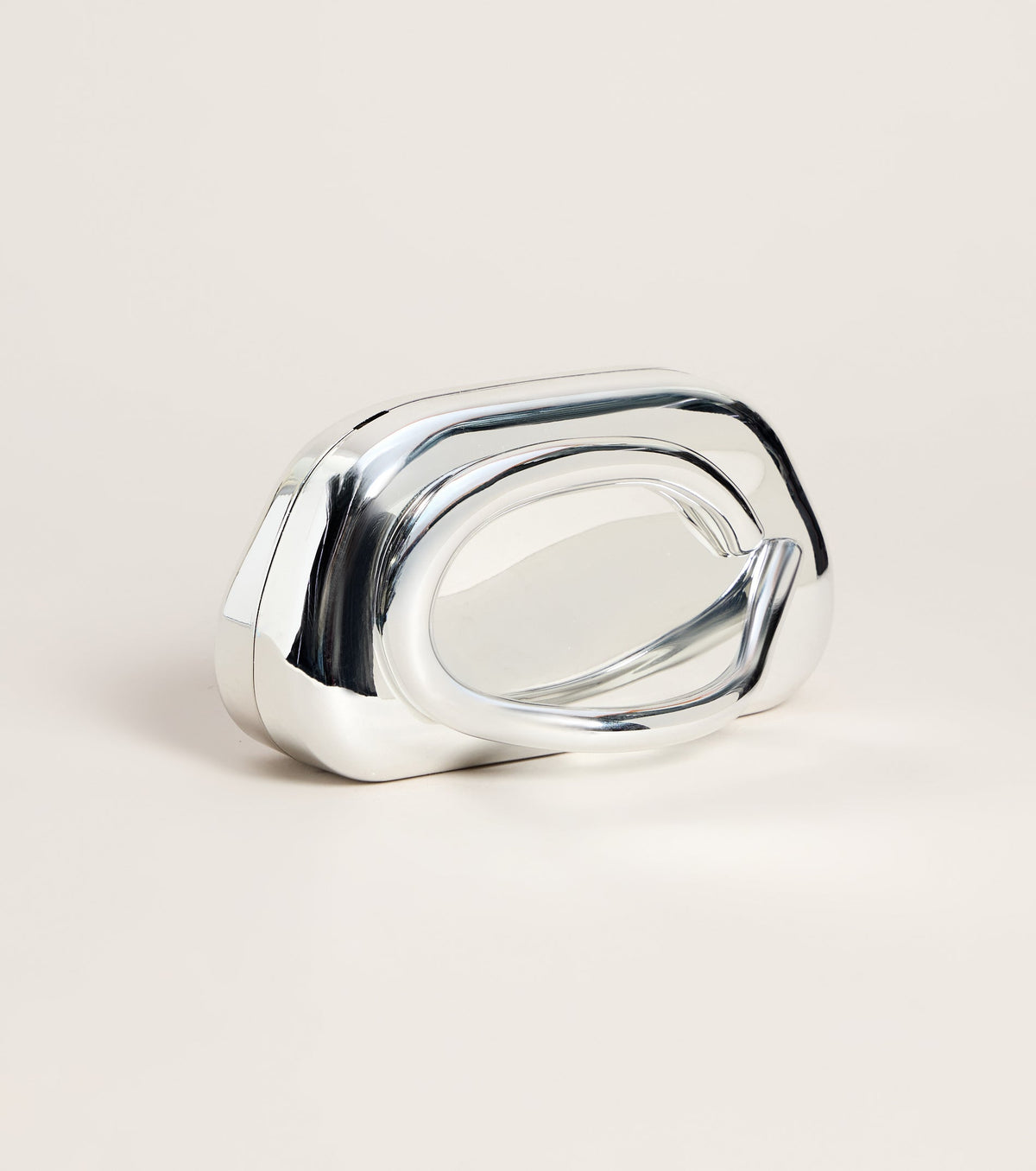 Finishing Touches Metallic Clutch Bag