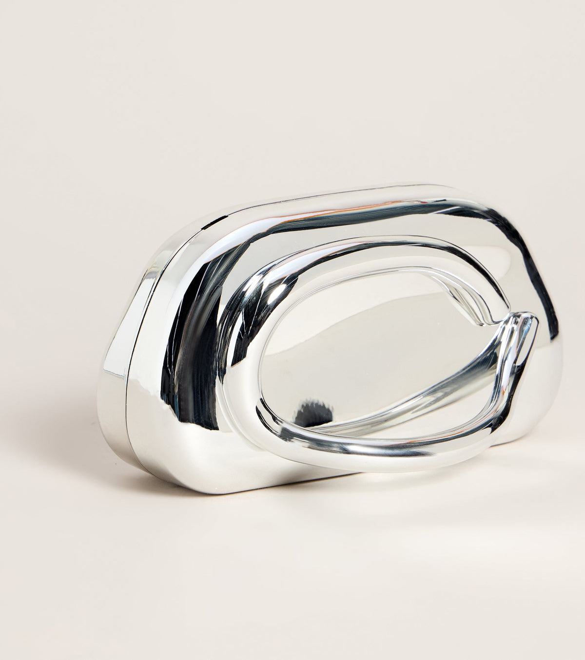 Finishing Touches Metallic Clutch Bag