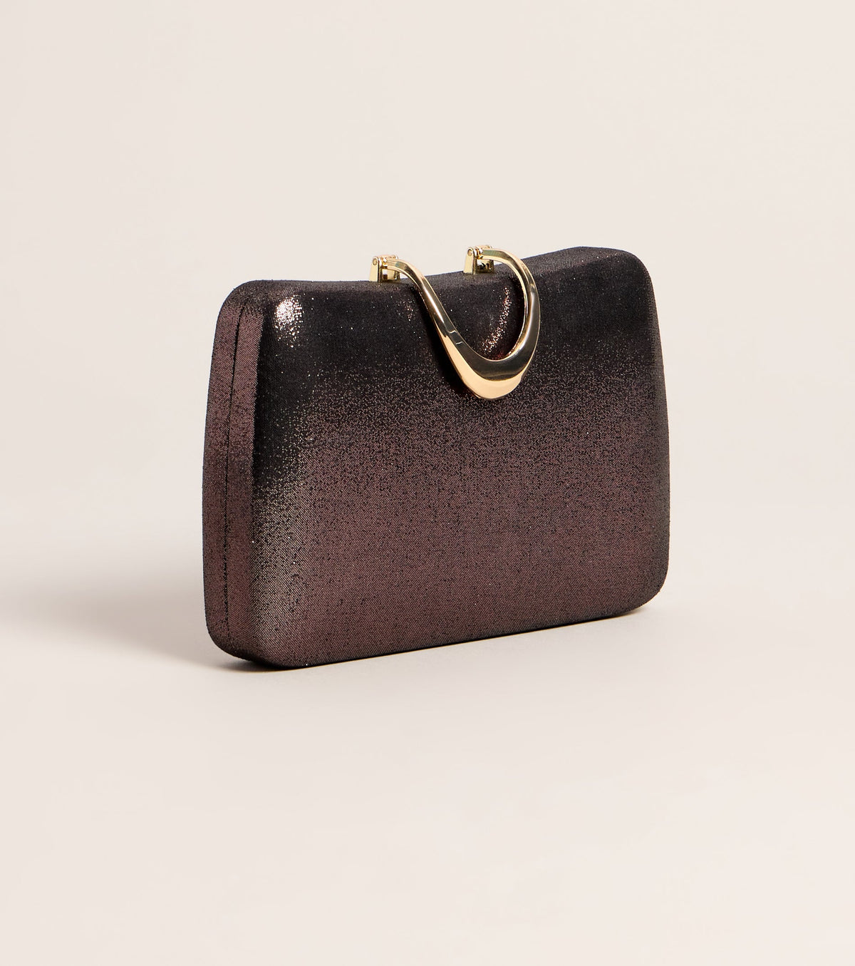 Shimmer Hour Box Clutch