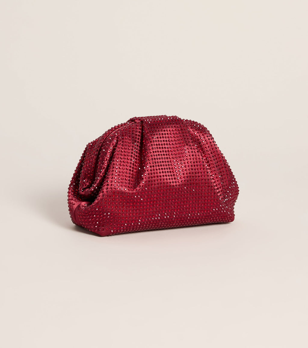 Full Glam Rhinestone Clutch Bag