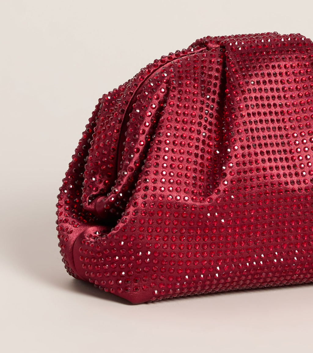 Full Glam Rhinestone Clutch Bag
