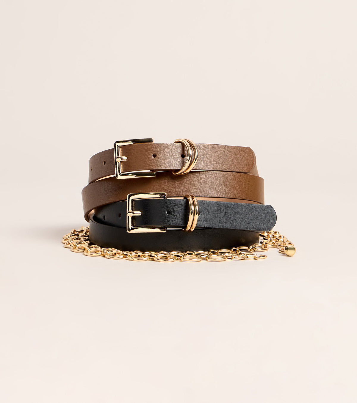 Sleek Essentials Trio Belt Set