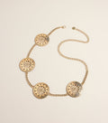 Desert Bloom Medallion Chain Belt