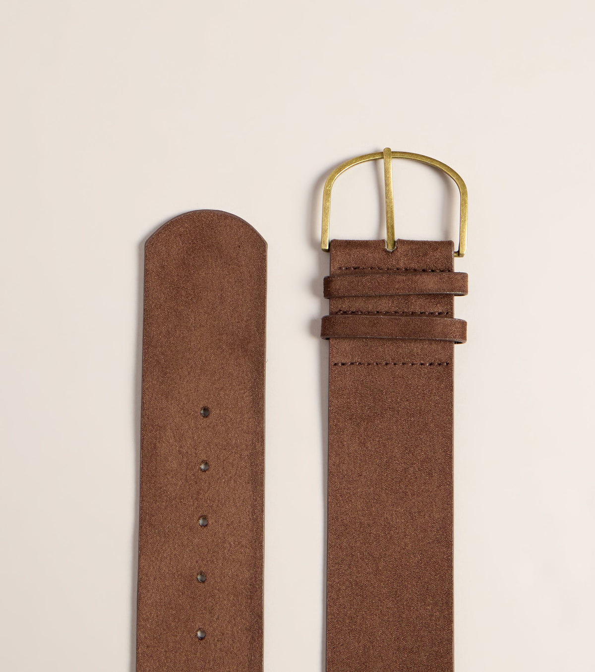 Waist Side Story Faux Suede  Belt