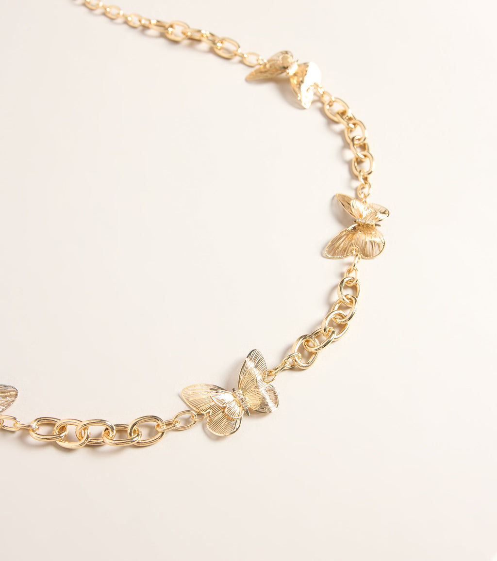 Butterfly Effect Charm Chain Belt
