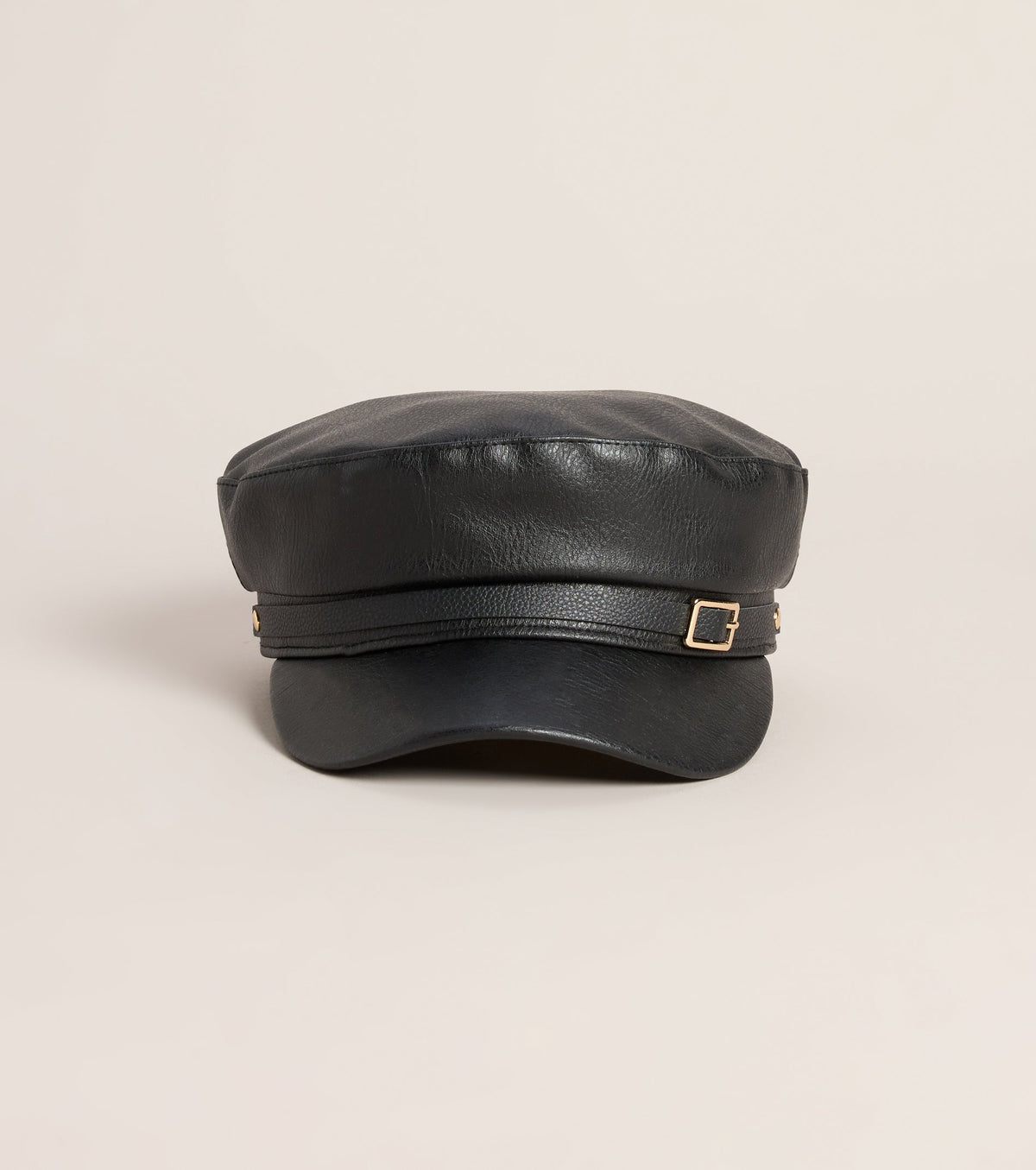 City Limits Faux Leather Cabby Hat