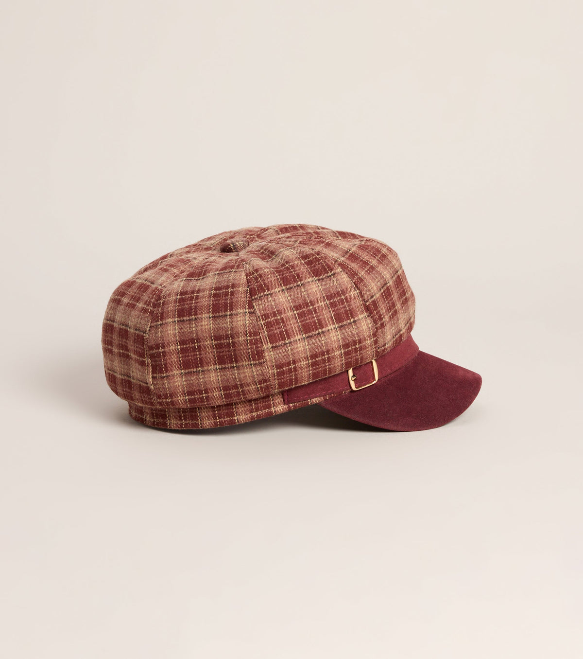 Autumn Edit Plaid Cabby Cap