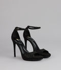 Elevated Intent Rhinestone Stiletto Heels