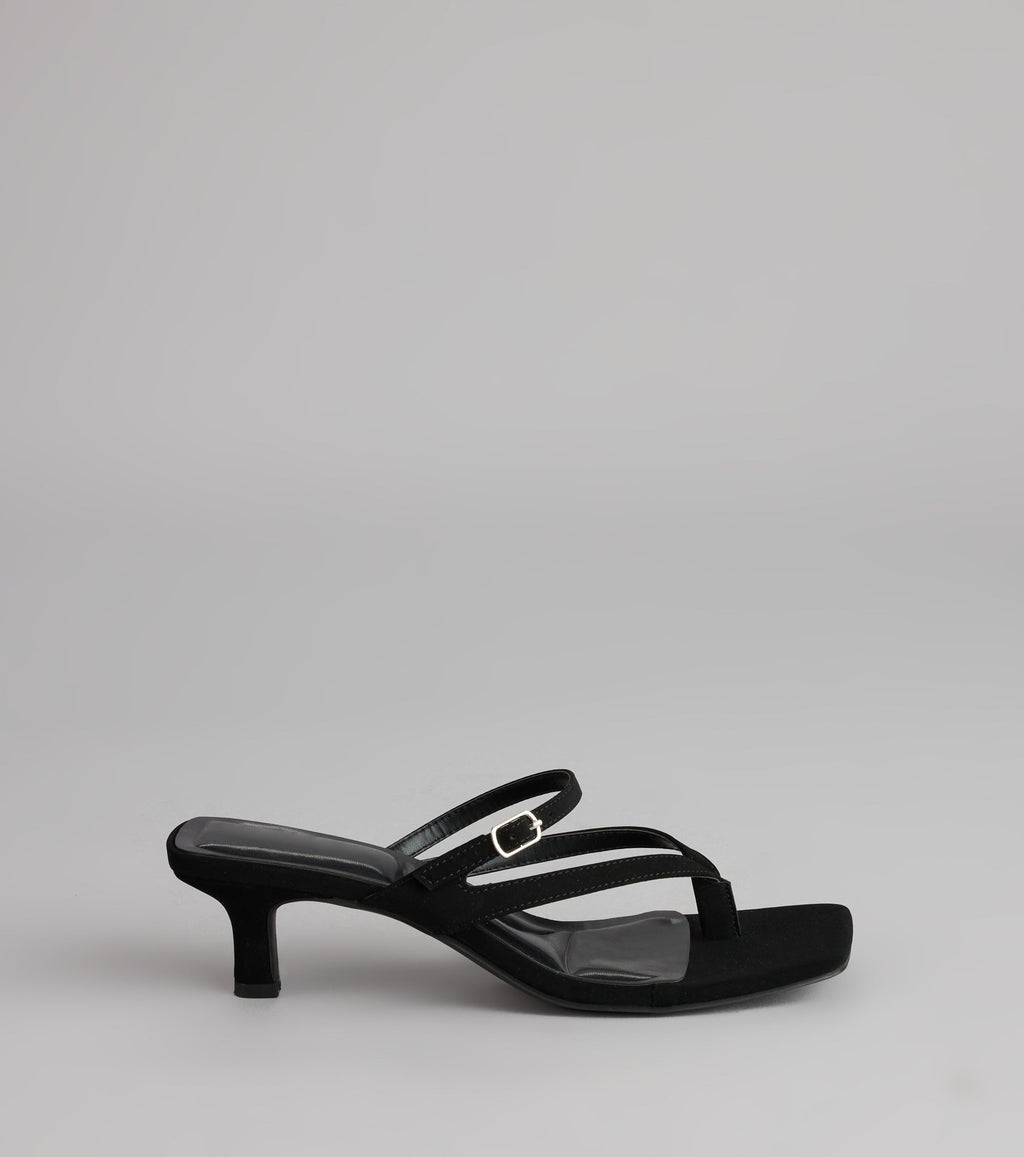Butterflies and Brunch Kitten Heels