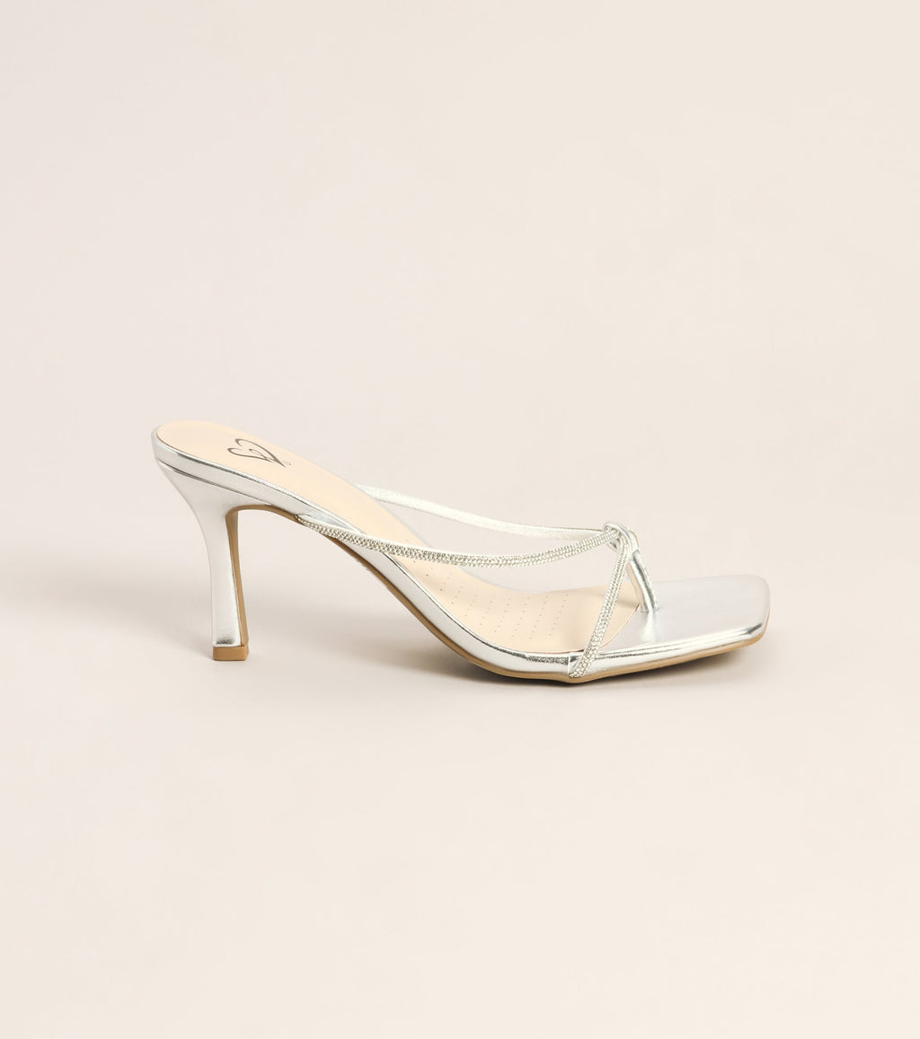 Make It Glam Rhinestone Stiletto Heels